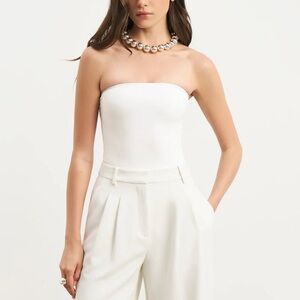 Strapless Bodysuit - Ivory